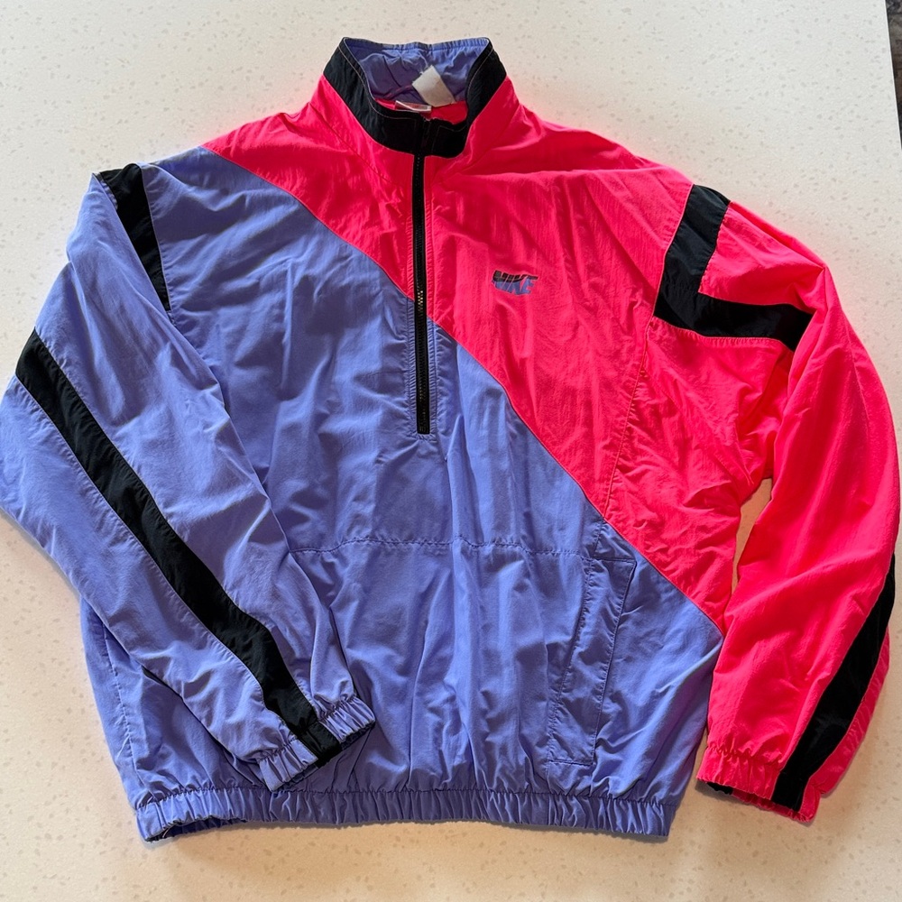 Nike Pink and Purple Lightweight Jacket